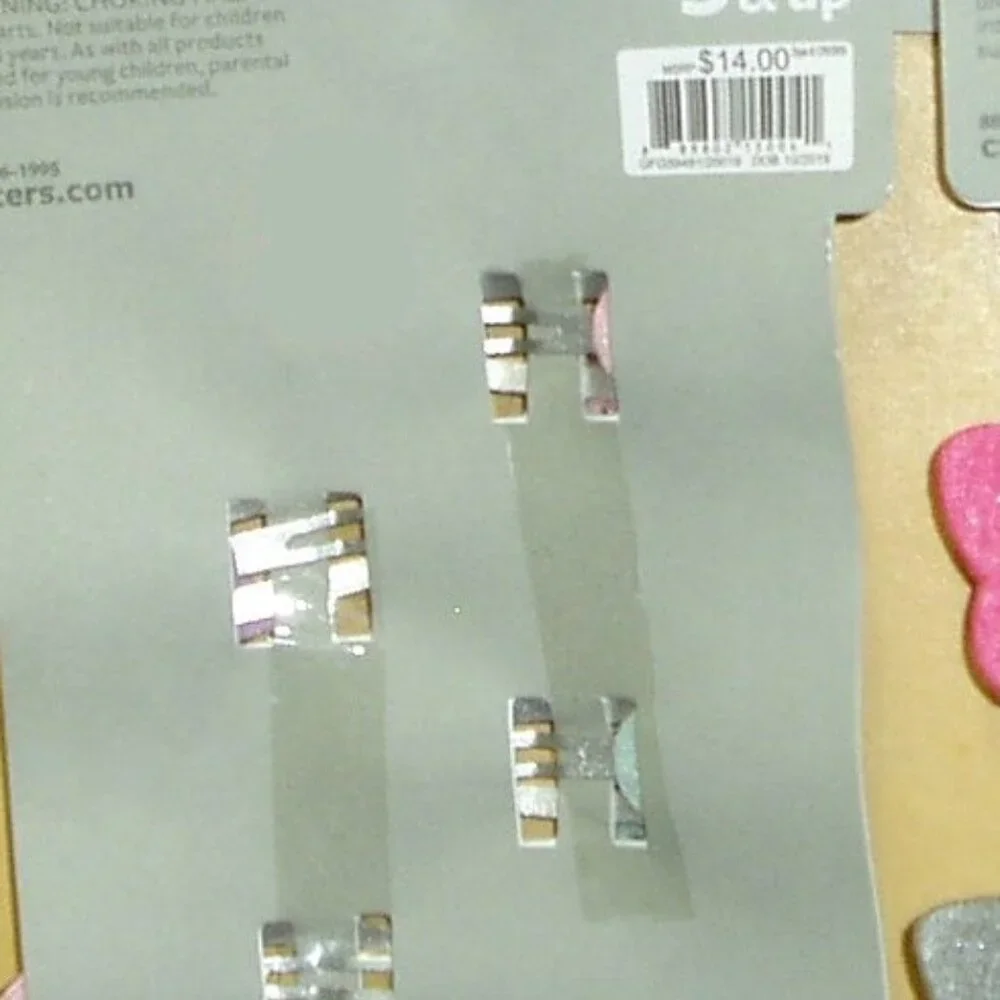Girls Hair Clips Unicorns Butterfly Stars Clippies Hairclip Age 3 up 12 pc Lot 2